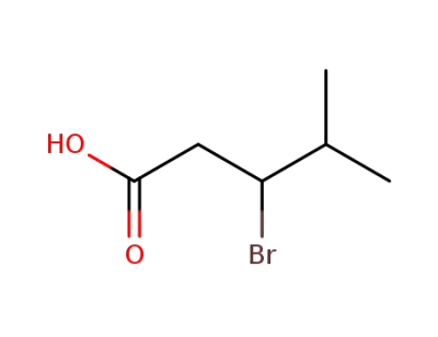 3-bromo-4-methyl-valeric acid